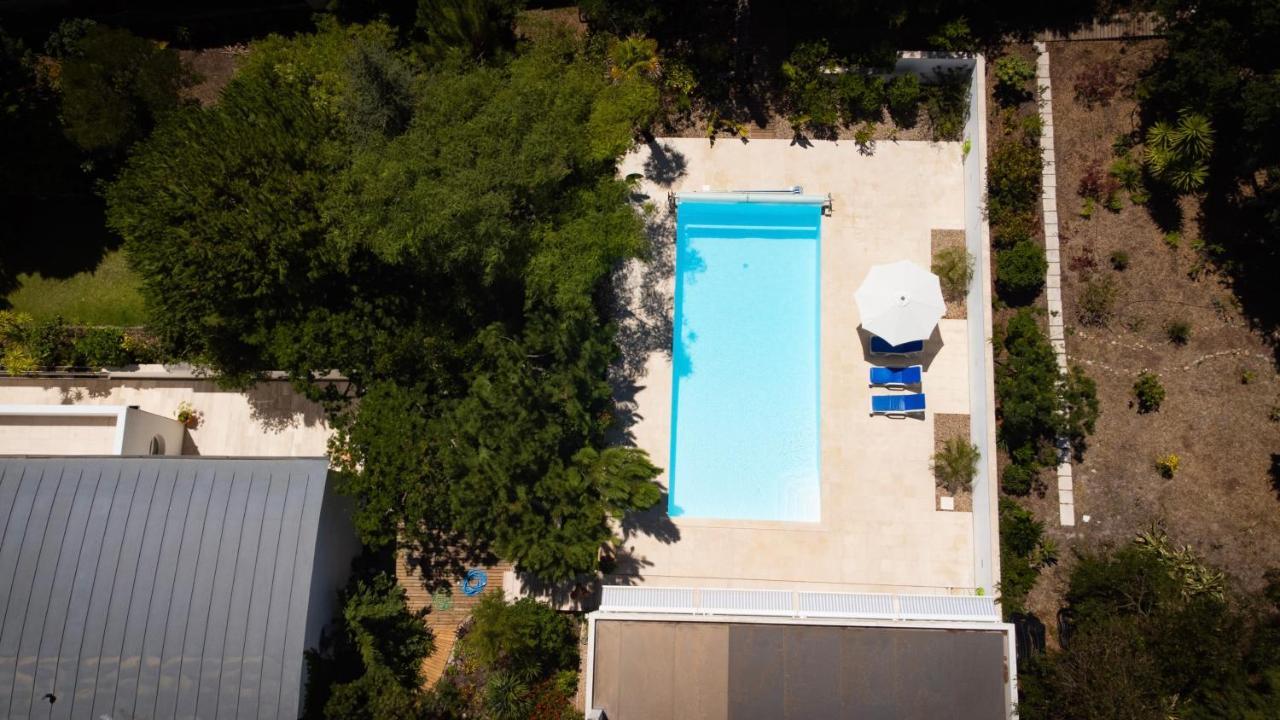 Edles Apartment In Architektenvilla Mit Grossem Pool, Sauna, Dachterrasse Und Malerischem Garten Pataias Luaran gambar